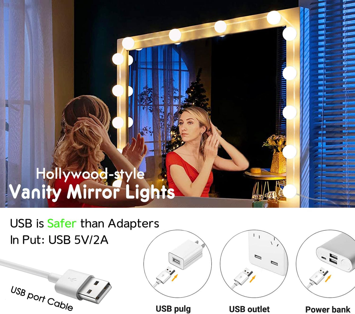 LuminGlow Quiet Design Mirror Lights – Neutral Tone Strip with Hidden Cable, Less Is More Lighting Solution