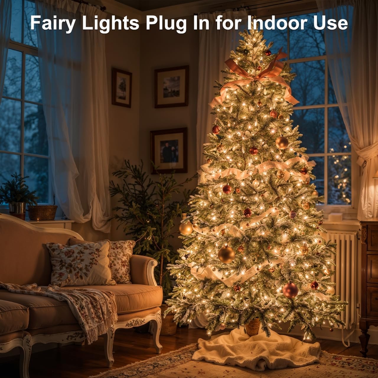 Lumionix Glow String Fairy Lights – Cozy Birthday Gift for Her, Bedroom and Apartment Decor