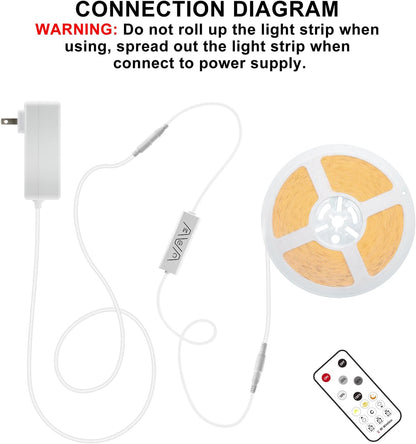 Lumistrips COB LED Strip Light – Under-Cabinet Work Lighting for Kitchens and Craft Stations