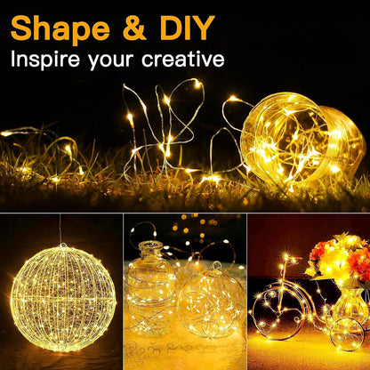 Lumoonos Starry String Lights – Less-is-More Ambient Accent for Neutral, Uncluttered Spaces