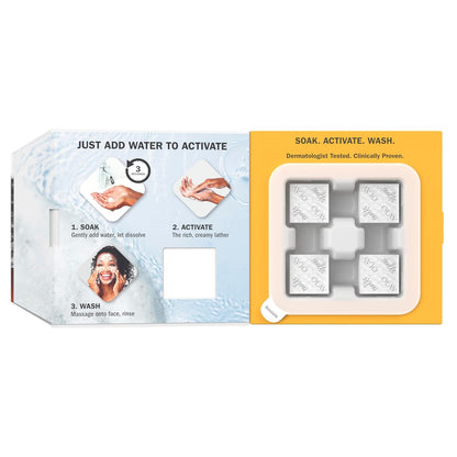 Luxury Facial Cleanser – Dermatologist-Tested Melts in Elegant Resealable Packaging