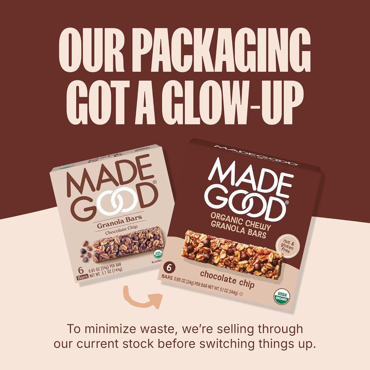 MadeGood Chocolate Chip Granola Bars – Teacher Appreciation Gift and Holiday Hostess Snack Box
