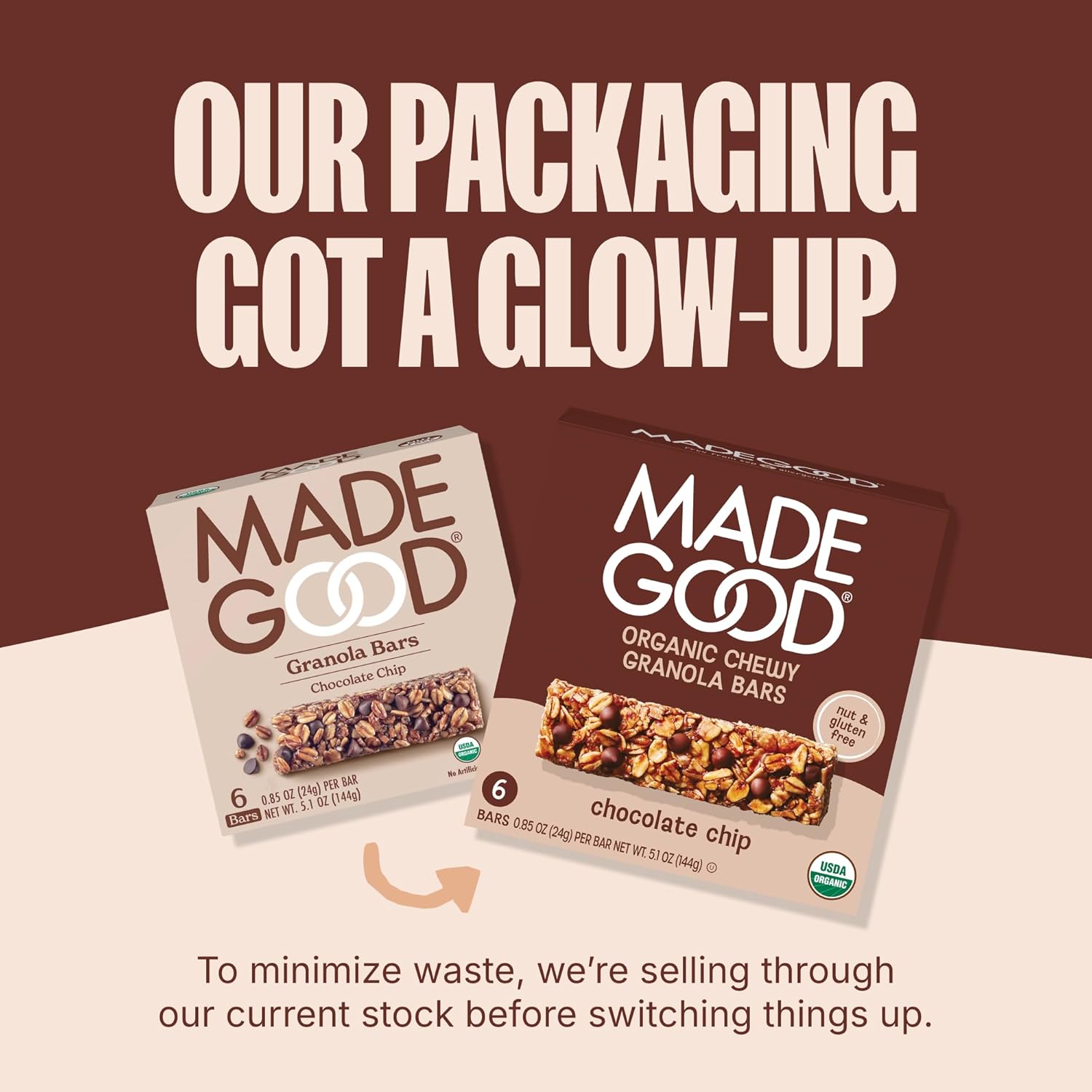 MadeGood Chocolate Chip Granola Bars – Teacher Appreciation Gift and Holiday Hostess Snack Box