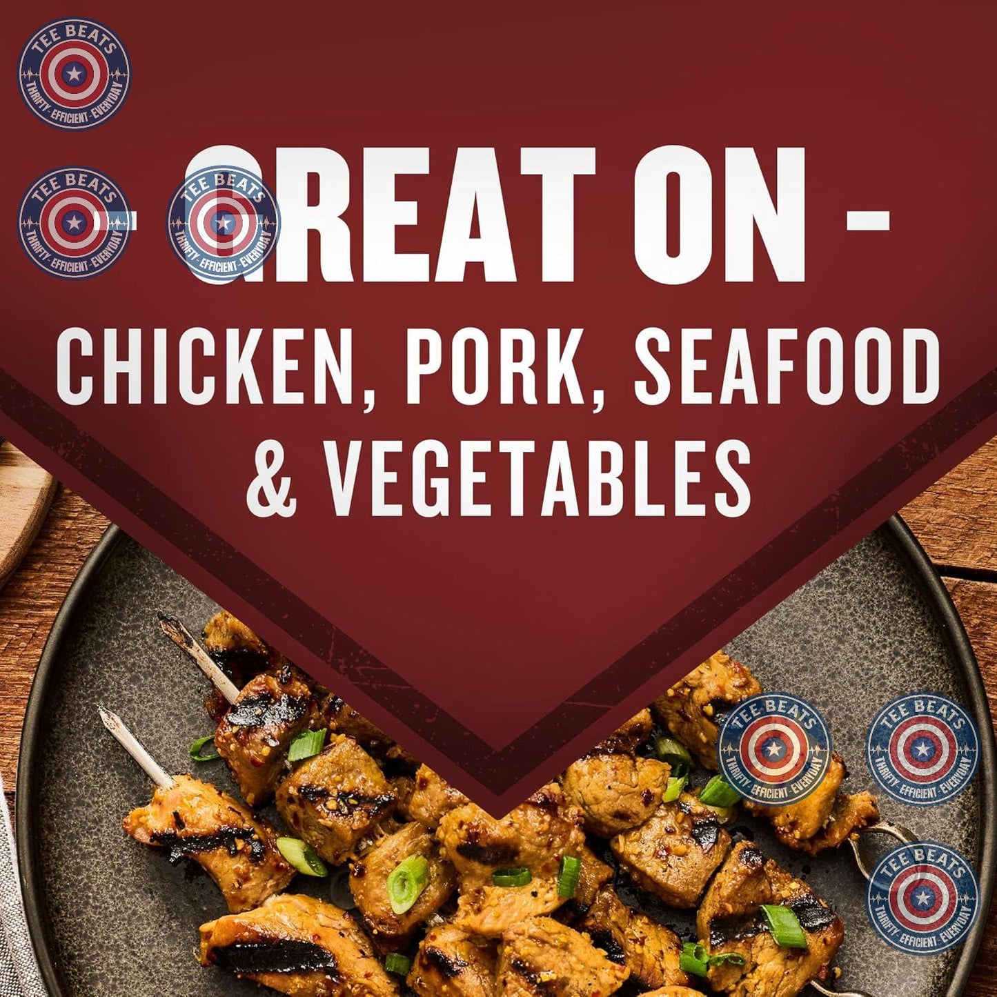 McCormick Grill Mates Pineapple Teriyaki Spice for Streamlined Kitchen Routines, Shake-On Sweet-Savory Coating Without the Marinating Wait