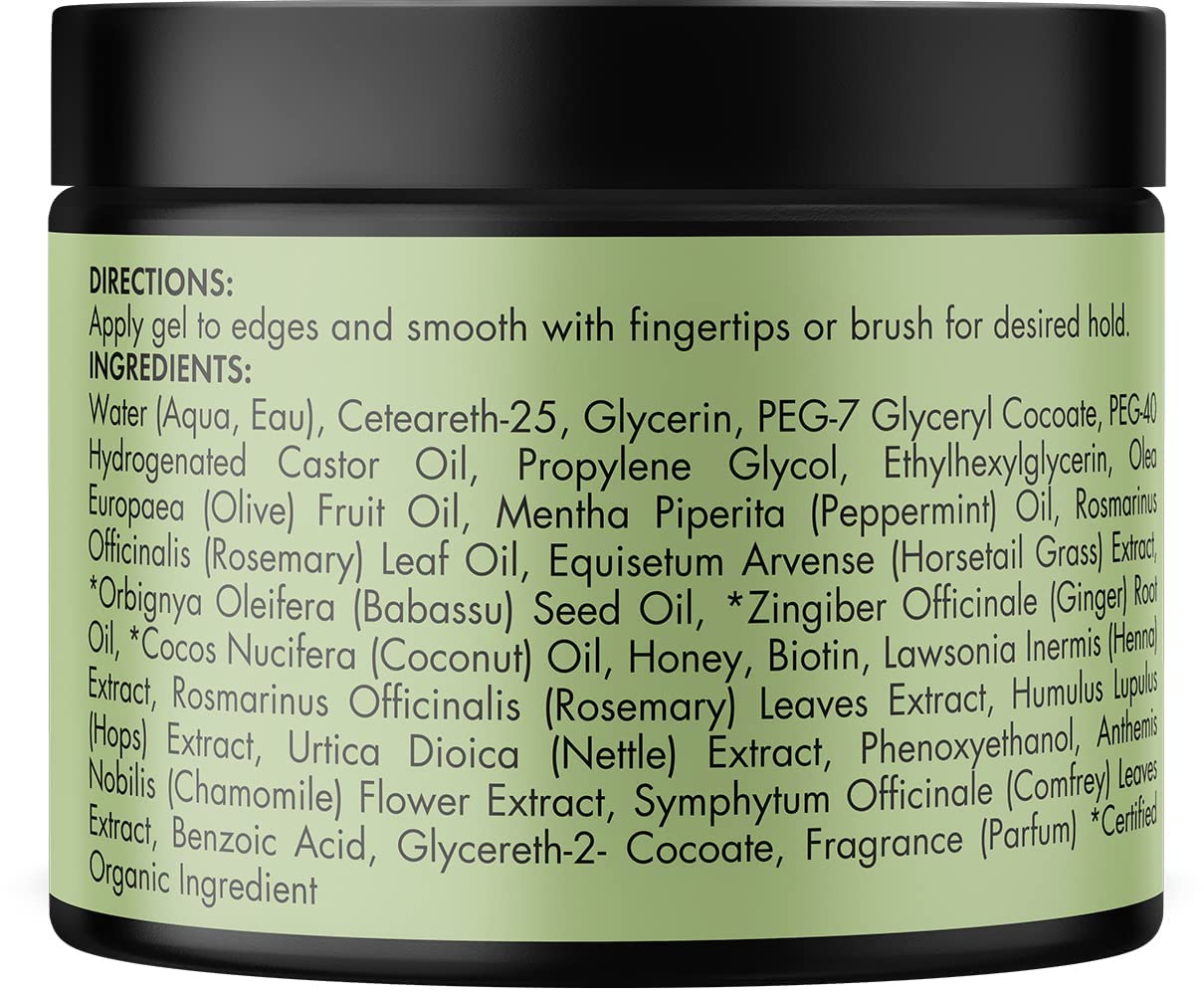 Mielle Organics Biotin Edge Gel – Spa-Like Styling Ritual for Healthy Edges and a Calming Scent Experience