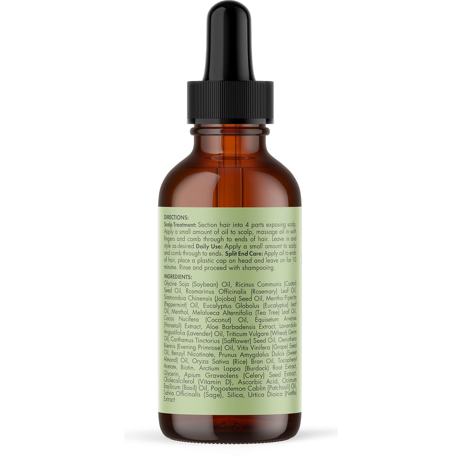 Mielle Organics Biotin Hair Oil – Herbal Rosemary & Peppermint Aroma for Meditation Self-Care