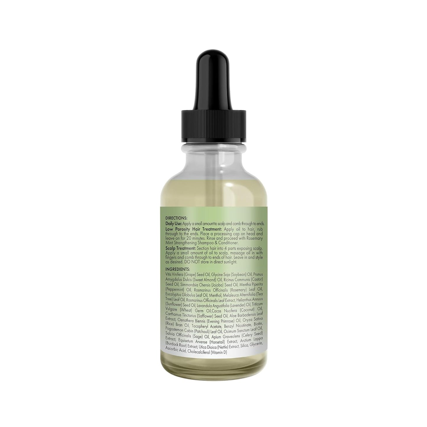 Mielle Organics Rosemary Mint Light Hair Oil – Elevated Hair Treatment for the Refined Self-Care Ritual