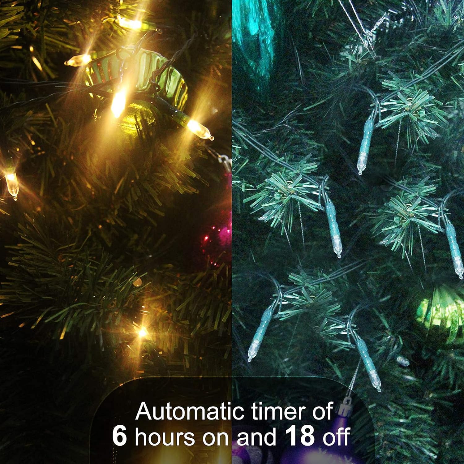 Minimax-M3 String Lights – Aesthetic Room Decor for Dorm & Apartment, Remote Control 18ft Warm Glow