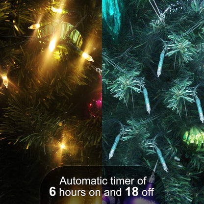 Minimax-M3 String Lights – Aesthetic Room Decor for Dorm & Apartment, Remote Control 18ft Warm Glow