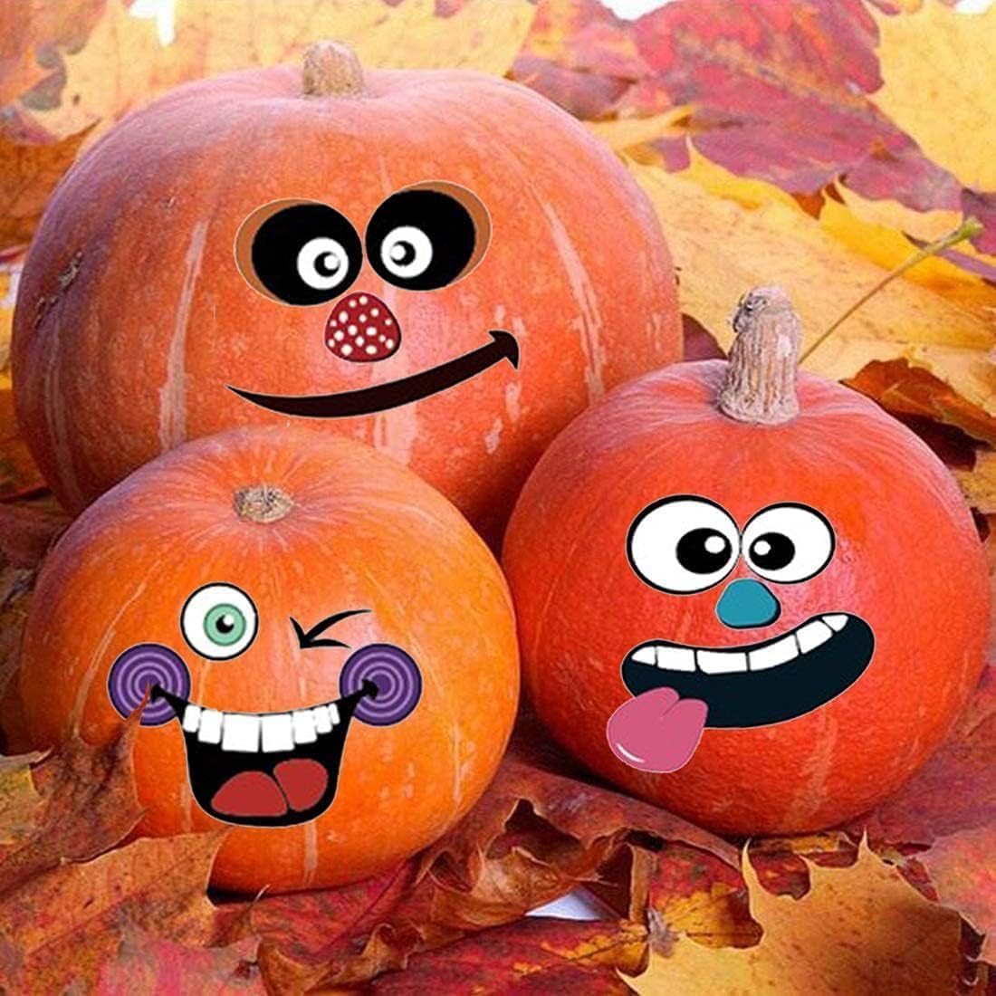 MiniPumpkin Sticker Kit – No-Mess, No-Knife Pumpkin Decorating Safe Around Toddlers