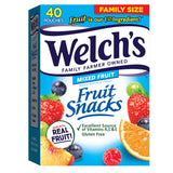 Welch's Fruit Snacks Mixed Fruit Workplace Pack – Fat-Free, Gluten-Free 0.8oz Snacks to Stock the Office Snack Bar and Share with Colleagues