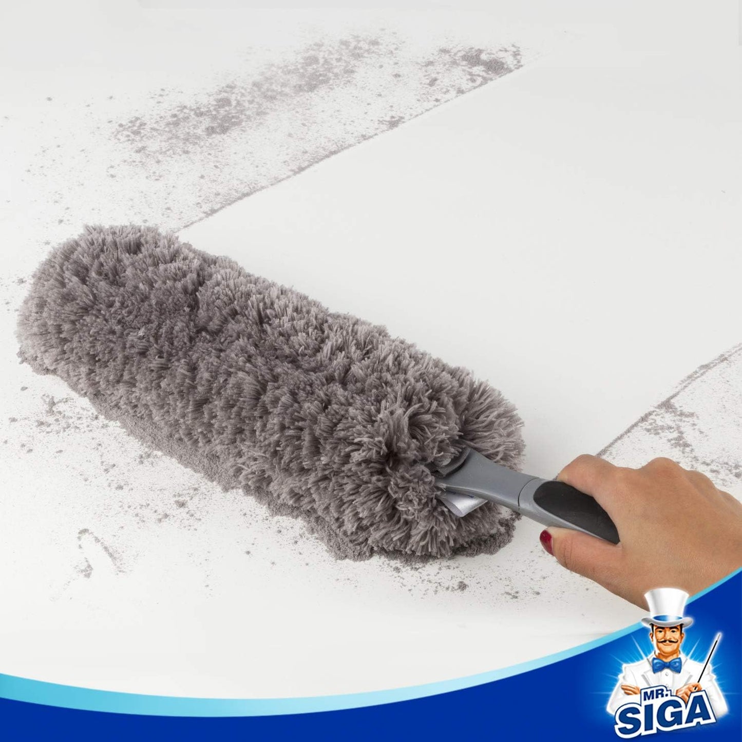 MR.SIGA Lint Free Microfiber Duster – Simple, Reusable Tool for Less-Is-More Living
