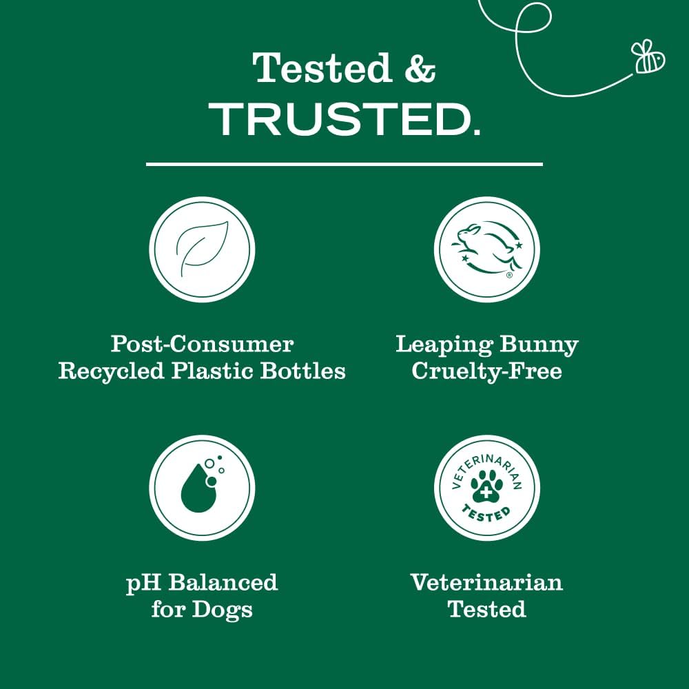 Mrs. Meyer's Clean Day 3-in-1 Dog Shampoo, Fragrance-Forward Rinse for a Cozy Home Atmosphere