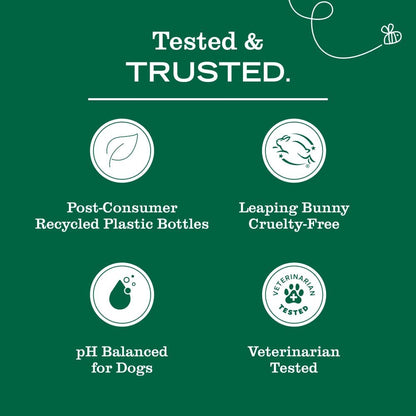 Mrs. Meyer's Clean Day 3-in-1 Dog Shampoo, Fragrance-Forward Rinse for a Cozy Home Atmosphere