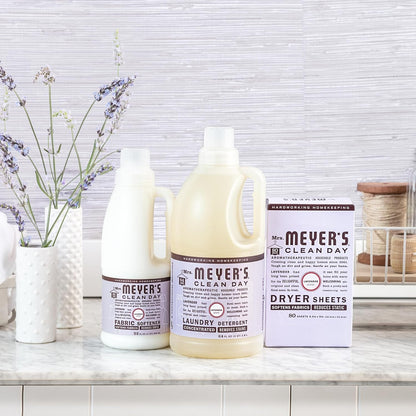Mrs. Meyer's Clean Day Cruelty-Free Dryer Sheets – Perfect Housewarming Gift for Her
