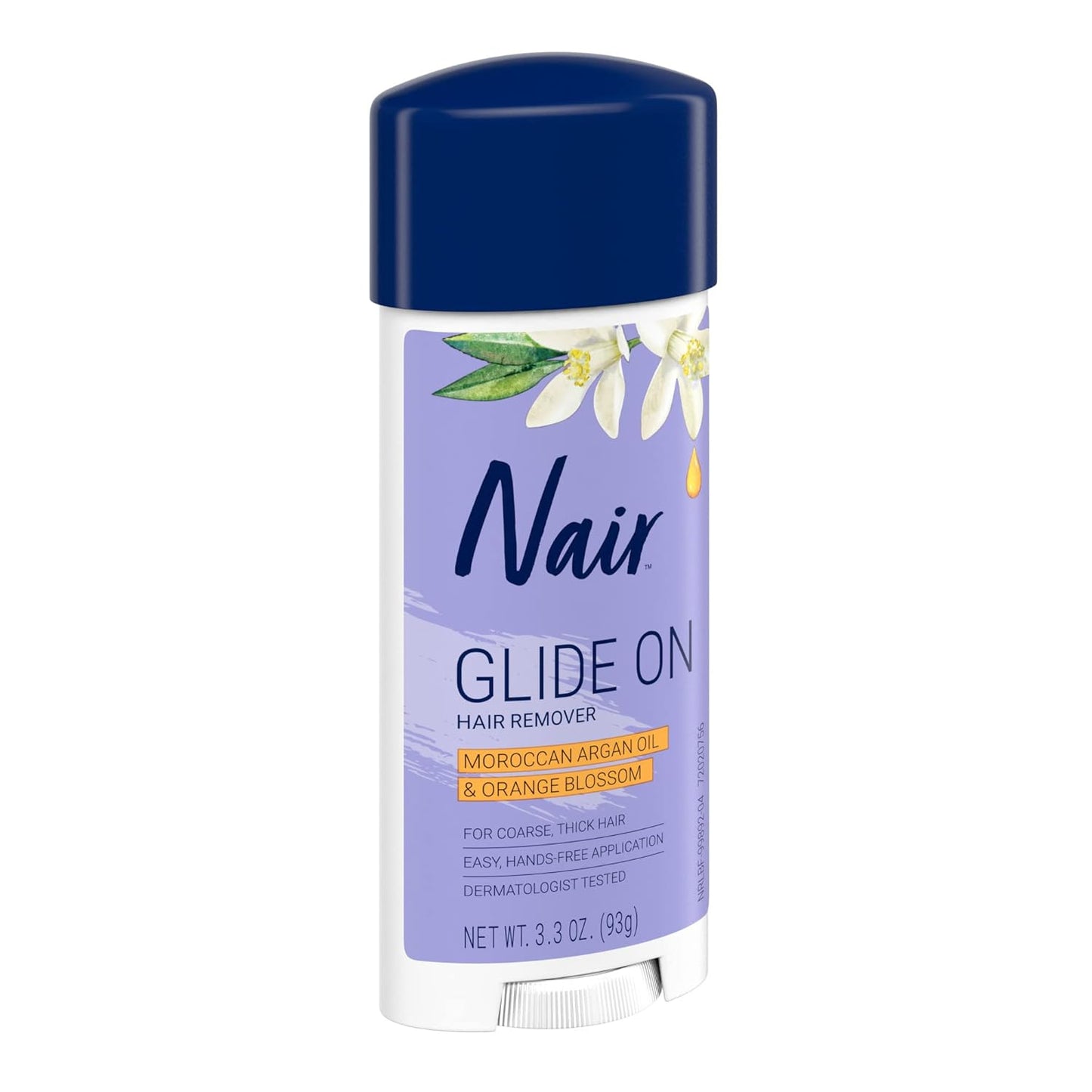 Nair Glide On Depilatory Cream – Minimalist Bathroom Grooming, Neutral-Toned Travel Stick for Uncluttered Routines