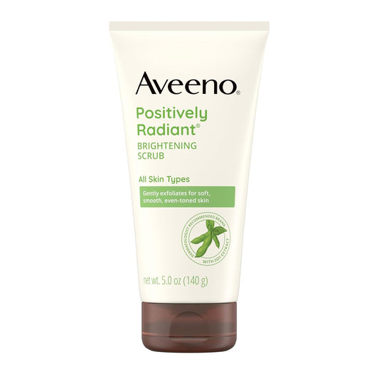 naturally derived physical exfoliant granules for daily buffing of dead skin and surface impurities