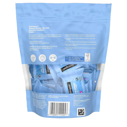Neutrogena Facial Cleansing Wipes – Non-Toxic Makeup Removal Alternative to Open-Flame Products