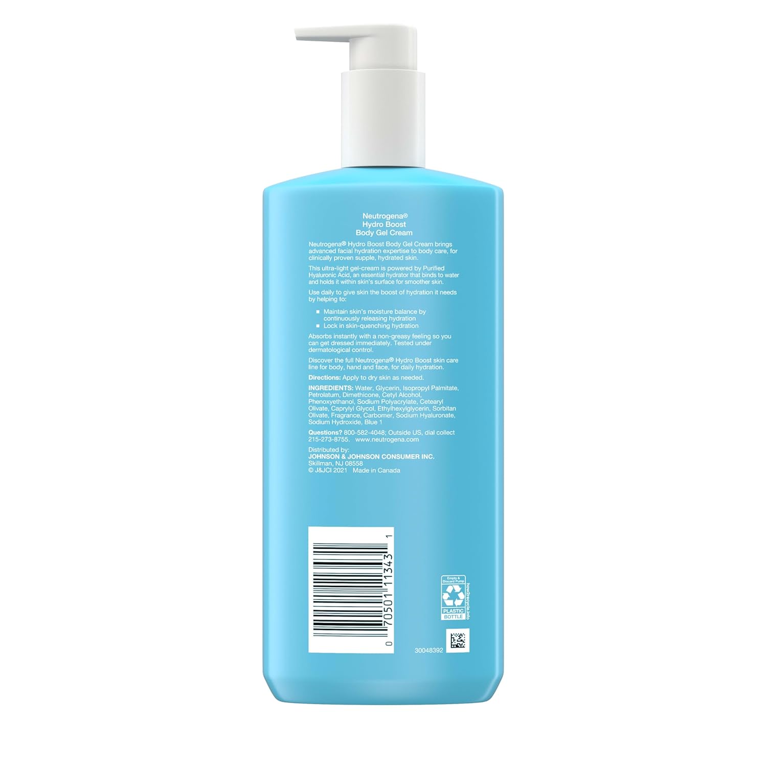 Neutrogena Hydro Boost Body Lotion – Hypoallergenic Daily Hydration for Children's Delicate Skin