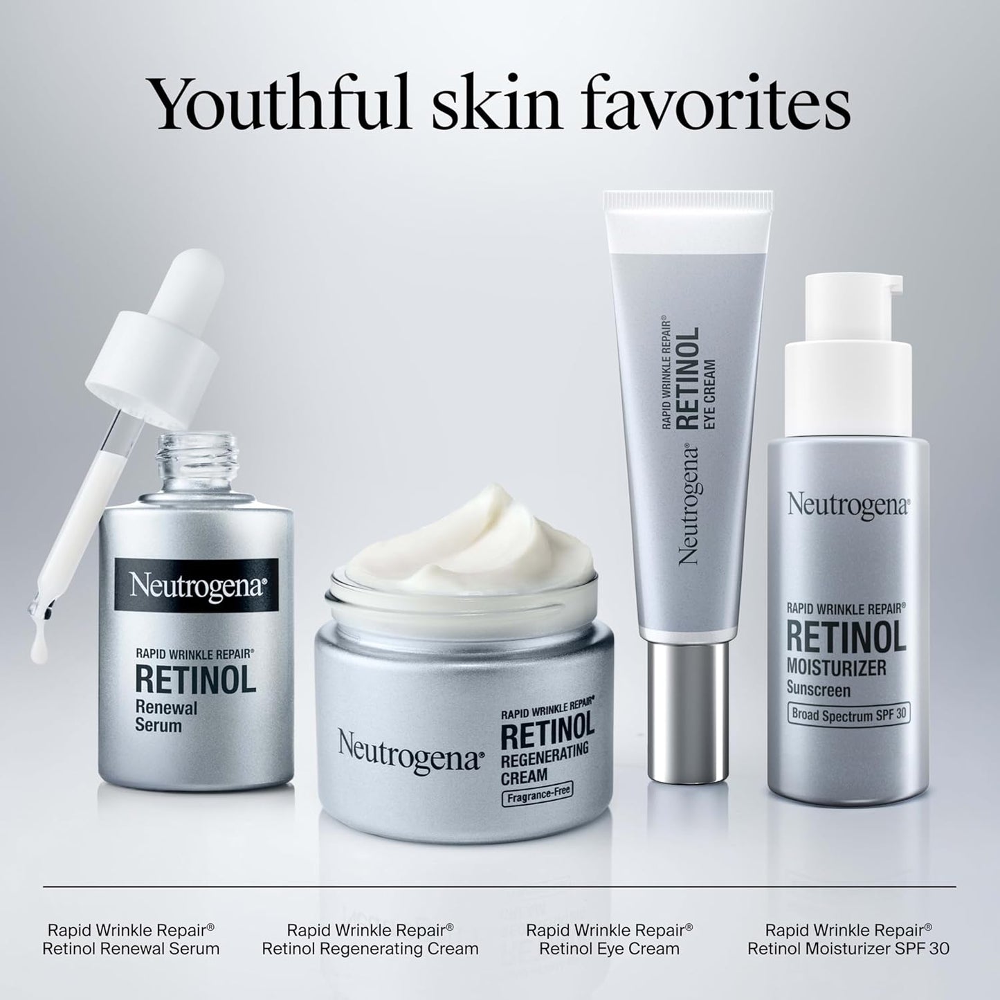 Neutrogena Retinol Renewal Serum – Clean, Concentrated Skincare for Effortless Daily Use