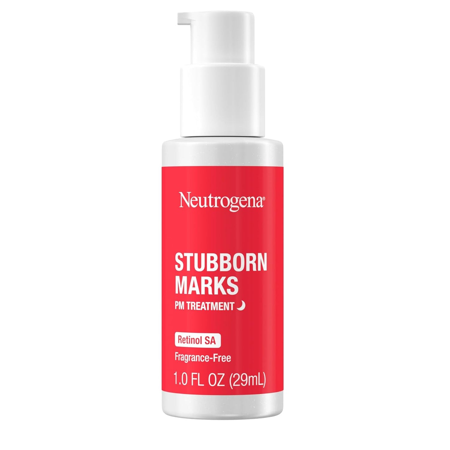 Neutrogena Stubborn Marks Night Cream – Fragrance-Free, Paraben-Free Formula for Reactive Skin, 1.0 Fl Oz