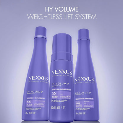 Nexxus HY-VOLUME Conditioner – Premium Holiday Gift for Mom, 48-Hour Volume with Collagen Protein and Hyaluronic Acid