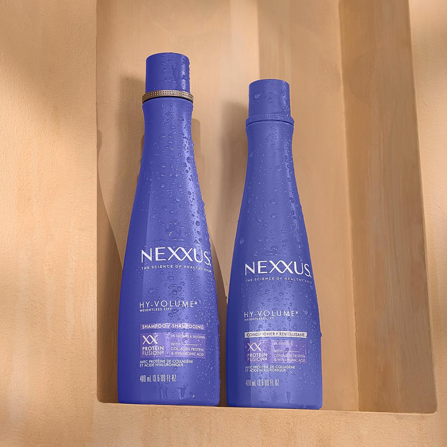 Nexxus HY-VOLUME Conditioner – Premium Holiday Gift for Mom, 48-Hour Volume with Collagen Protein and Hyaluronic Acid