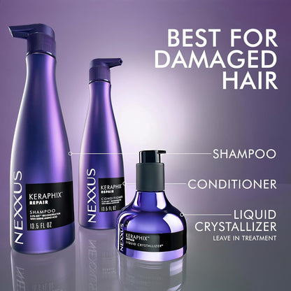 Nexxus Keraphix Elevated Hair Care – High-Performance Damage Repair with Liquid Crystal Technology