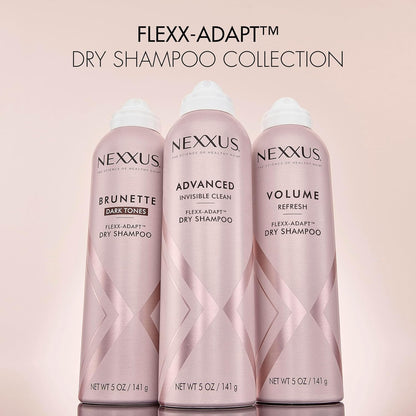 Nexxus Refreshing Dry Shampoo – Less-Is-More Hair Refresh for Oily Roots, Effortless Adaptive Mist