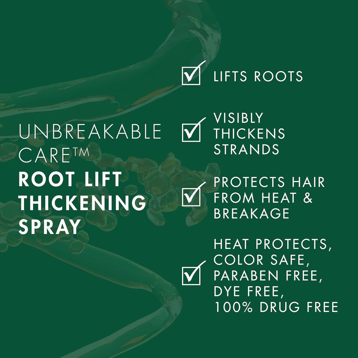 Nexxus Unbreakable Care Thickening Spray – Wellness-Focused Root Lift for Delicate Hair