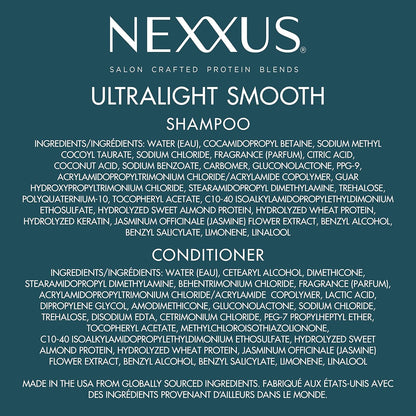 Nexxus Weightless Smoothing Duo – Nourishing Wellness Haircare for Daily Stress-Relief Routines