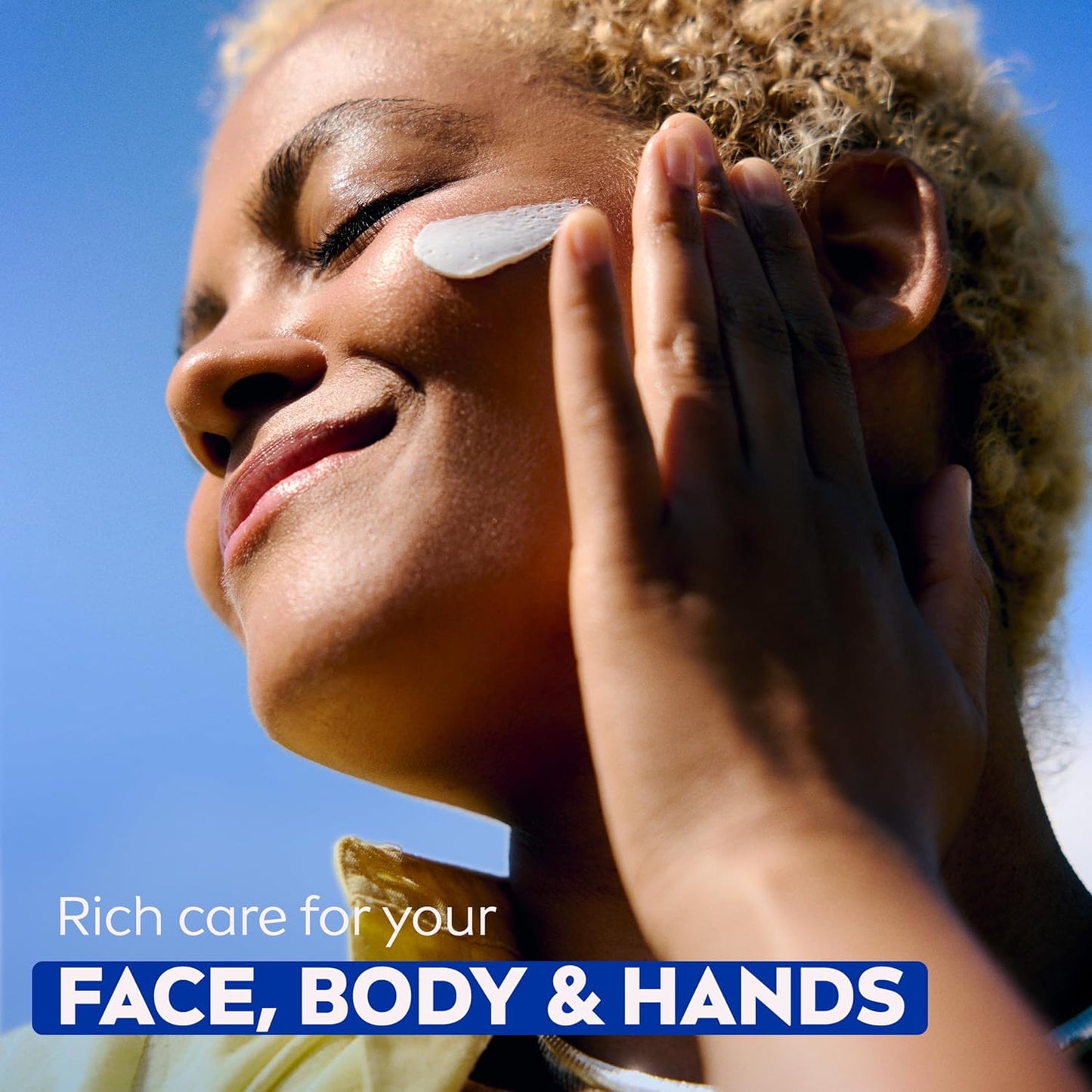 NIVEA Creme All-Skin-Type Body Cream – Clutter-Free Skincare for Capsule Bathrooms, 16 Oz Jar