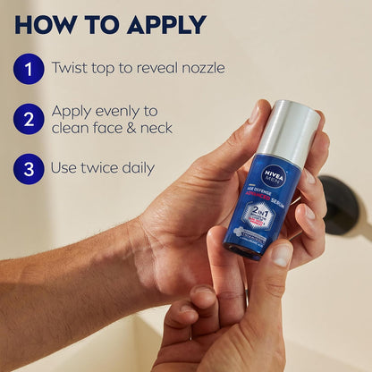 NIVEA MEN Age Defense Advanced Face Serum – Thoughtful Holiday Gift for Men Who Don't Yet Use Serums