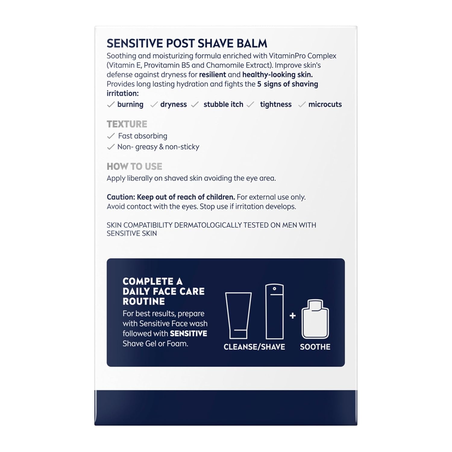 NIVEA MEN Real Madrid Post Shave Balm – Heritage Aftershave Crafted with VitaminPro Complex for Refined Daily Grooming