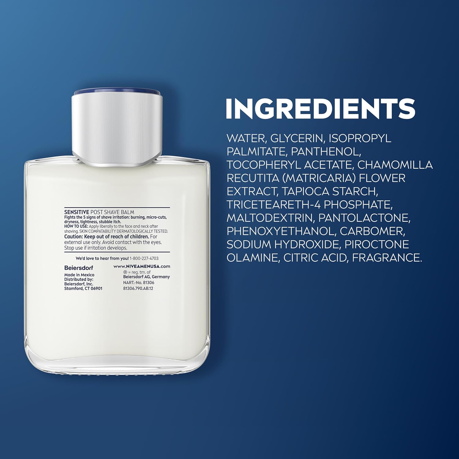 NIVEA MEN Real Madrid Post Shave Balm – Heritage Aftershave Crafted with VitaminPro Complex for Refined Daily Grooming