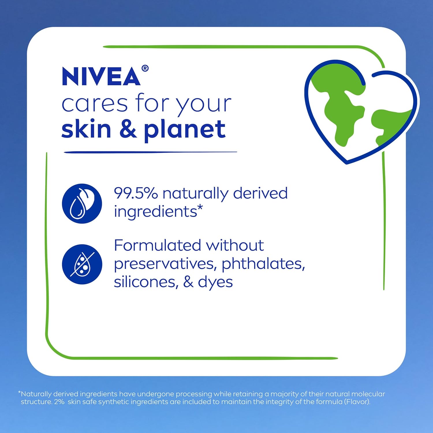 NIVEA Moisture Lip Care – Worry-Free Daily Lip Care for Households with Kids, Preservative-Free Shea Butter Stick