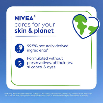 NIVEA Moisture Lip Care – Worry-Free Daily Lip Care for Households with Kids, Preservative-Free Shea Butter Stick