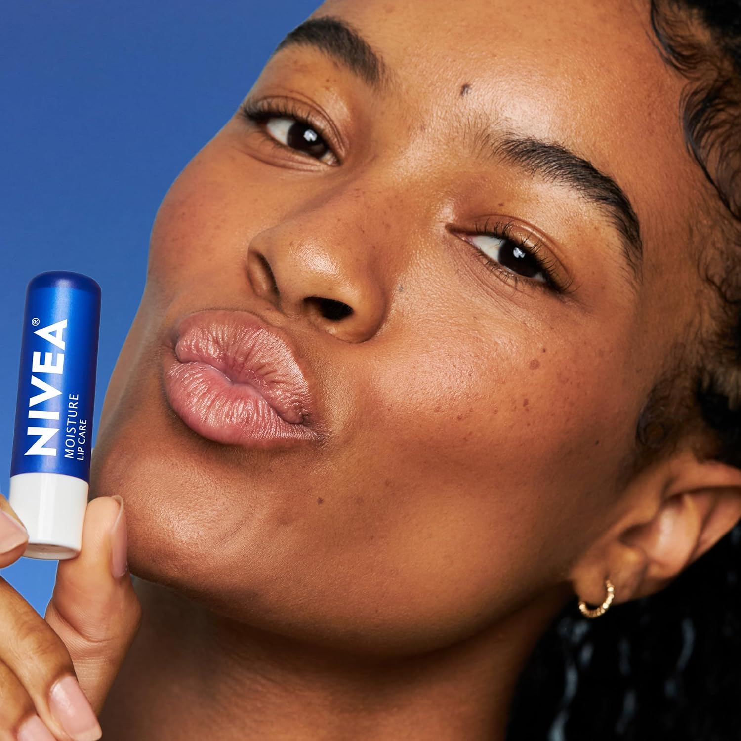 NIVEA Moisture Lip Care – Worry-Free Daily Lip Care for Households with Kids, Preservative-Free Shea Butter Stick