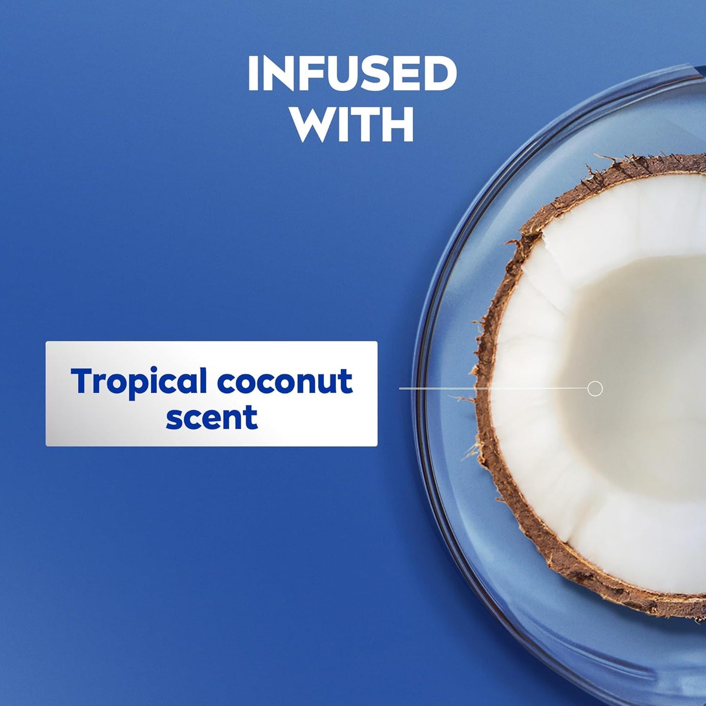 NIVEA Oil Infused Coconut and Monoi Body Lotion – Indulgent Body Lotion for a High-End Bath Aesthetic