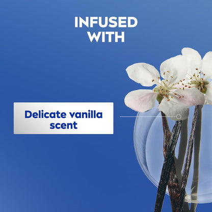 NIVEA Oil Infused Vanilla and Almond Oil Body Lotion – Calming Almond and Vanilla Scented Lotion for Yoga Room Self-Care, Fast-Absorbing Body Moisturizer