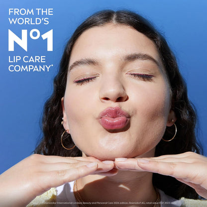 NIVEA Smoothness 3-in-1 Lip Care Stick – Clean-Beauty Daily Lip Treatment for Mindful Wellness Routines