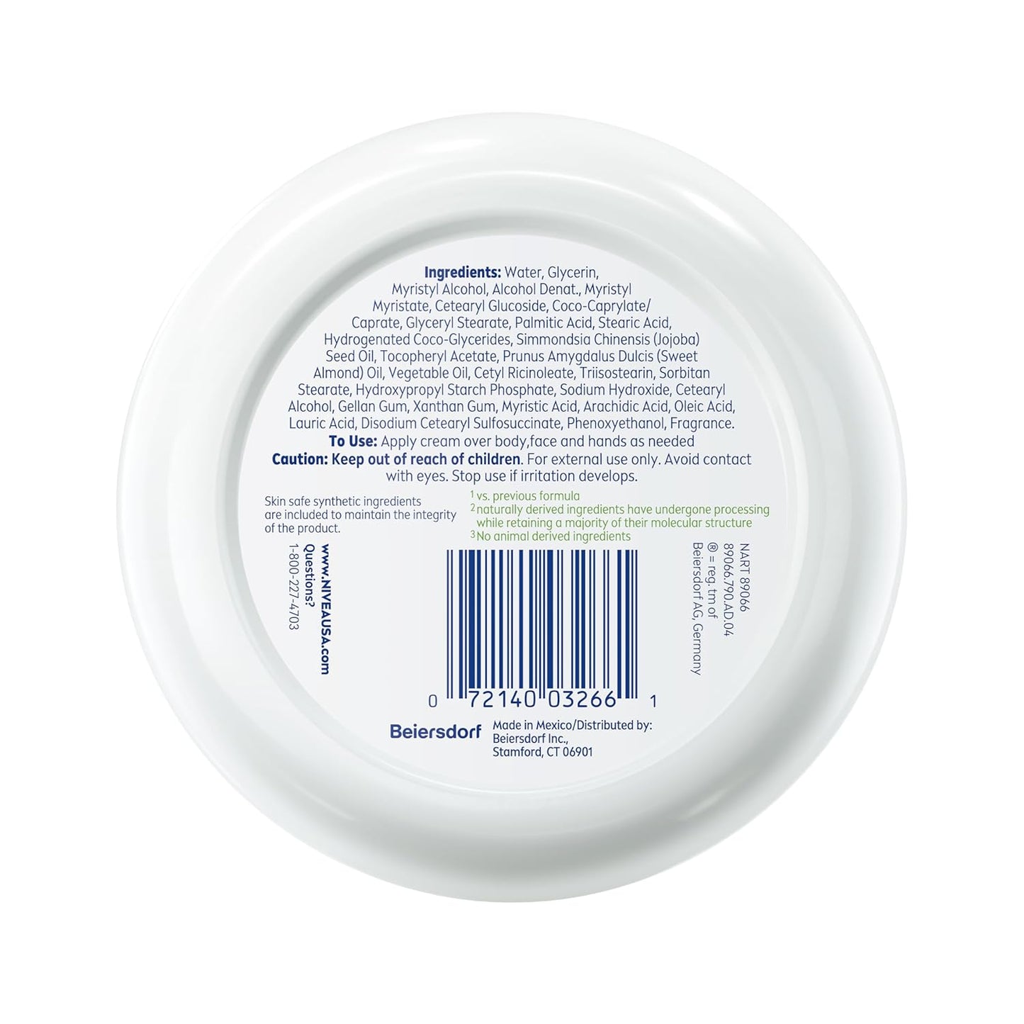 NIVEA Soft Cream – Gentle Multi-Use Lotion for Kids' Bedtime Skincare Routines, 6.8 Oz Jar