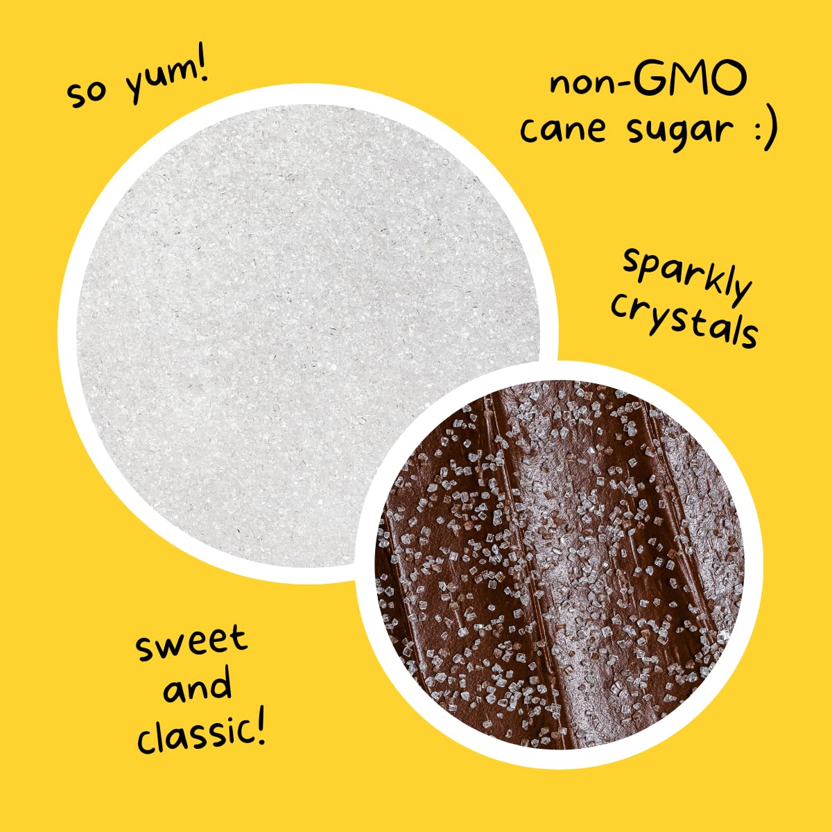 non-gmo cane sugar sourced from american farms