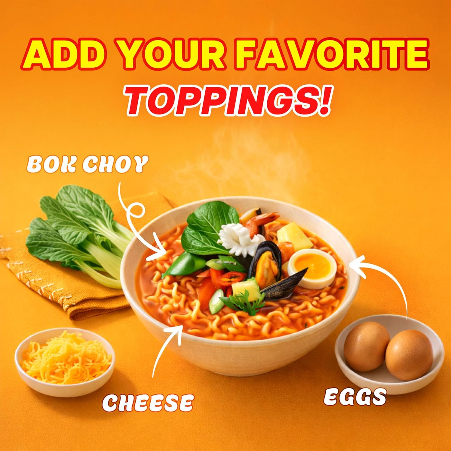Nongshim Neoguri Spicy Seafood Ramen Cup – Microwave-Ready Meal for Late-Night Study Sessions
