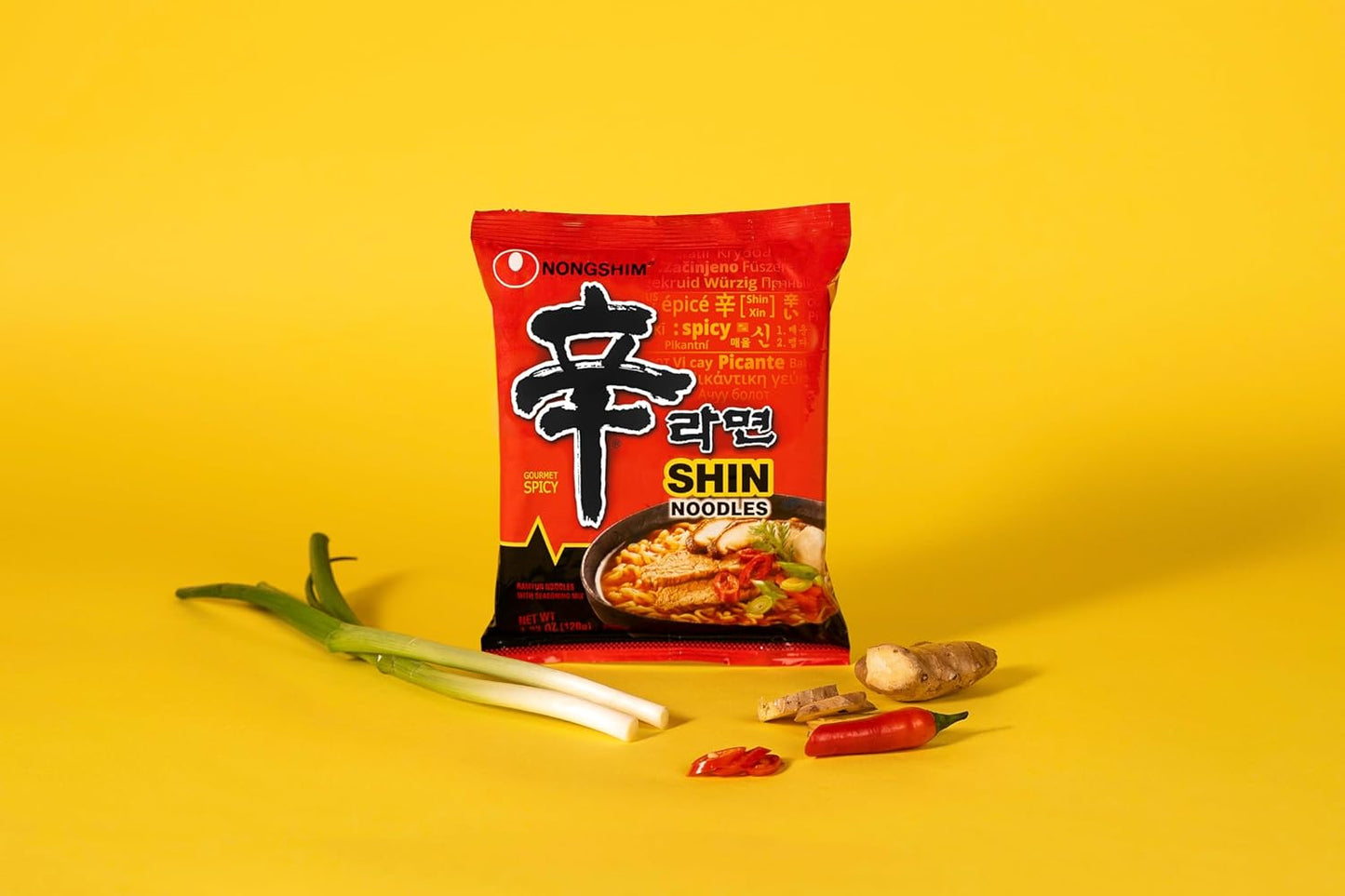 Nongshim Shin Ramyun Microwave Ramen – Fast Desk Lunch for Home Office Workdays