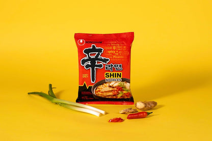 Nongshim Shin Ramyun Microwave Ramen – Fast Desk Lunch for Home Office Workdays