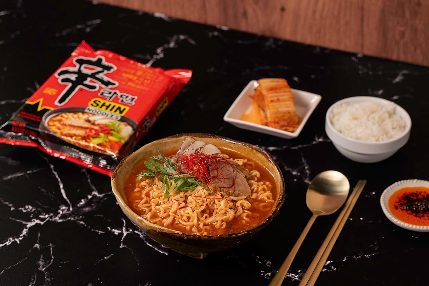 Nongshim Shin Ramyun Microwave Ramen – Fast Desk Lunch for Home Office Workdays