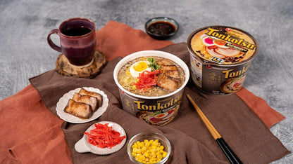Nongshim Tonkotsu Ramen Kuromayu Noodle Big Bowl, 3.56 Ounce (Pack Of 6) – Comforting Tonkotsu Bowl for Wind-Down Evenings at Home