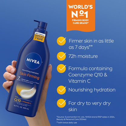 noticeable skin firming and elasticity improvement in 7 days with twice-daily use