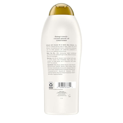 OGX Coconut Miracle Oil Conditioner – Wind-Down Haircare Ritual with Vanilla & Tiare